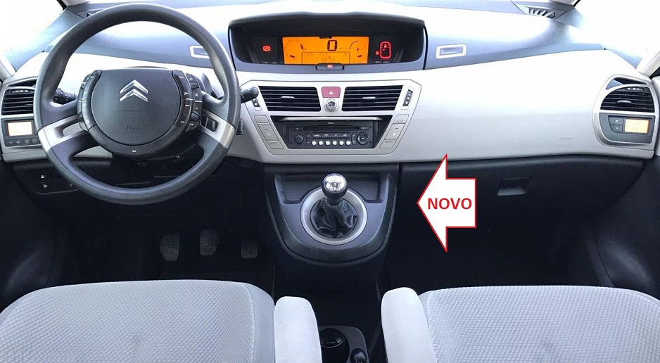 CITROEN C4 PICASSO koža menjača od 100% PRIRODNE KOŽE 2006-2013 - Slika 3