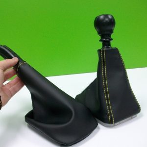 OPEL CORSA C kožica menjača i ručne 2000-06 ŽUTI KONAC NOVO