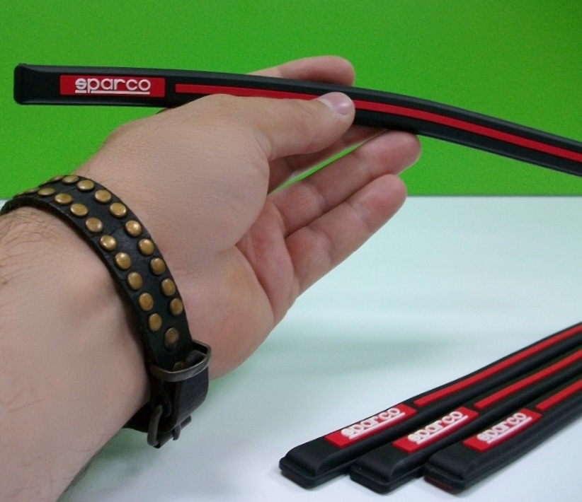 SPARCO GUMENE SAMOLEPLJIVE LAJSNE - 4 komada u setu - Novo - Slika 4